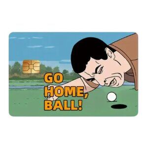 Happy Gilmore Card Skin Sticker | Adam Sandler